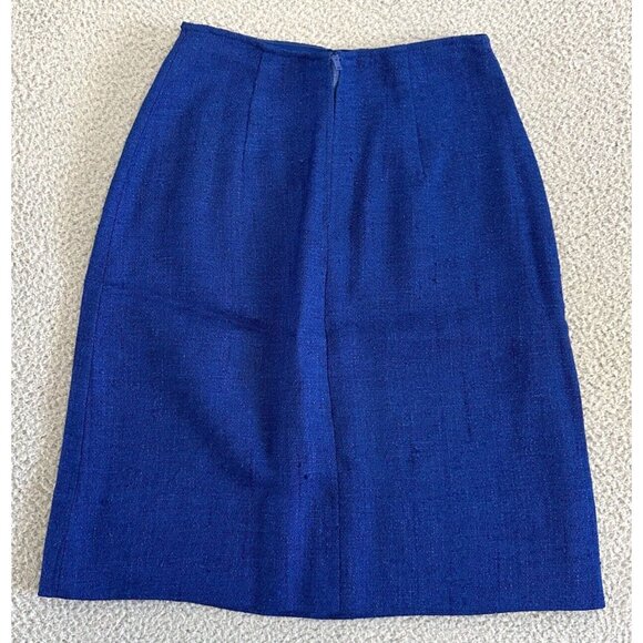 Vintage 40s The Pilot Cobble Skirt Suit 3 Piece‎ Top Jacket Office Siren - Picture 12 of 15